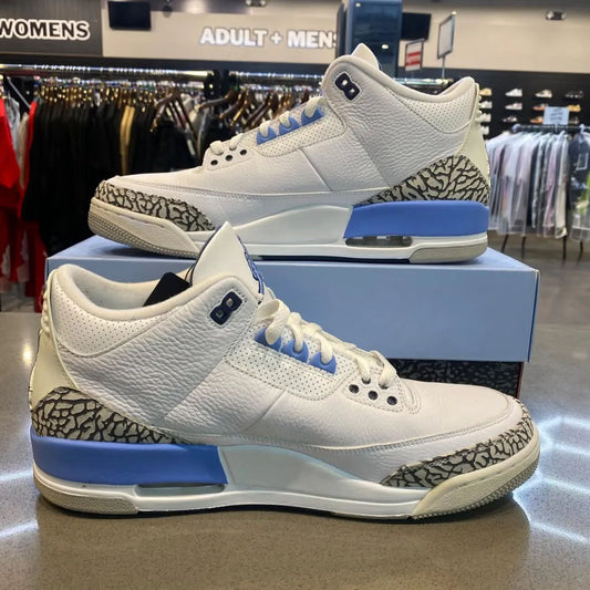 Jordan 3 Retro UNC (2020) Size 12 CT8532-104 - Pre-Owned