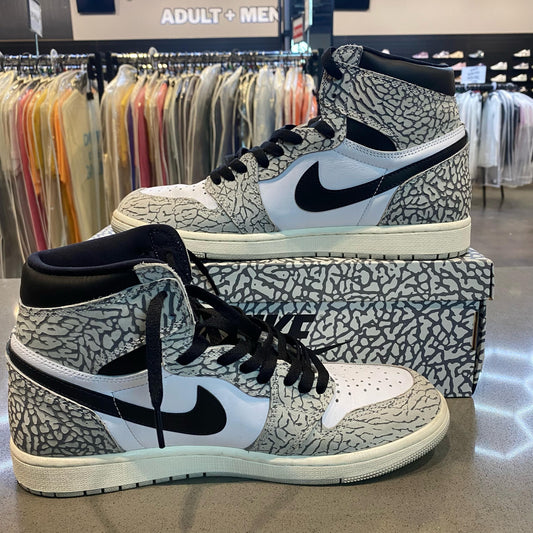 Jordan 1 Retro High OG White Cement Size 10.5 DZ5485-052 - Pre-Owned