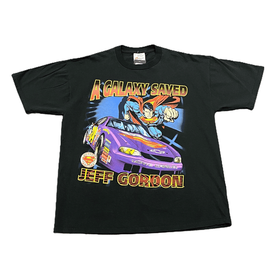 Vintage Jeff Gordon Superman Racing T-Shirt - Used/Worn