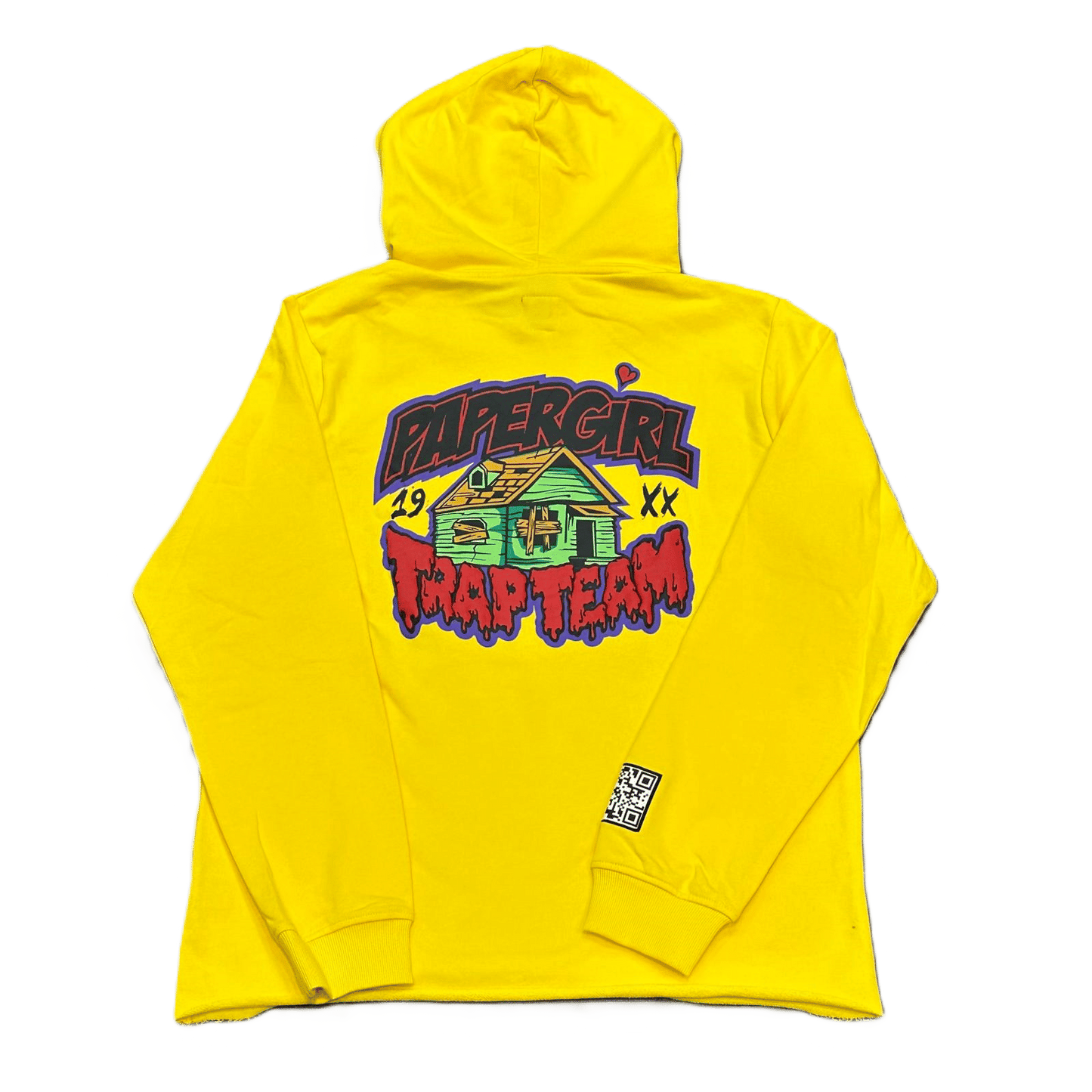 Papergirl Yellow Pay Trap Team Hoodie
