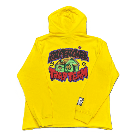 Papergirl Yellow Pay Trap Team Hoodie