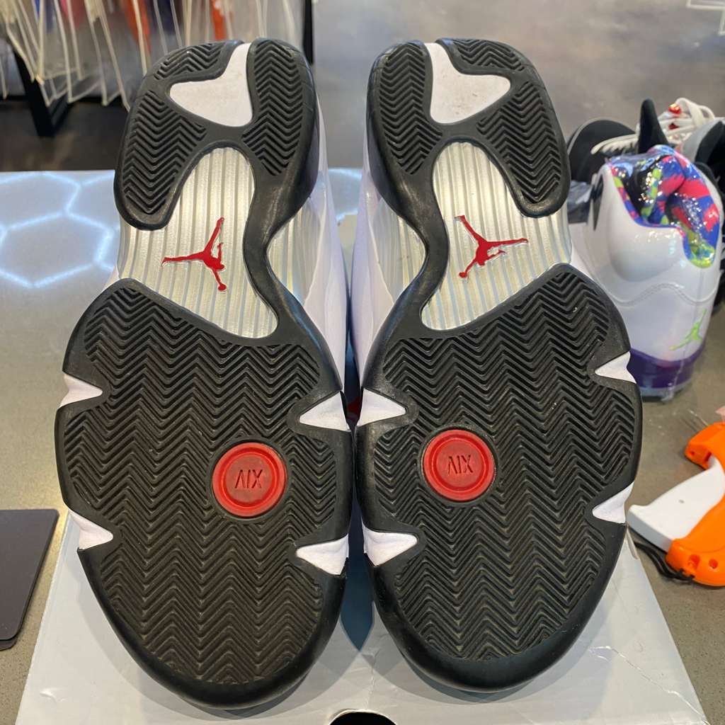 Jordan 14 Retro Black Toe (2024) Size 10.5 487471-160 - Pre-Owned