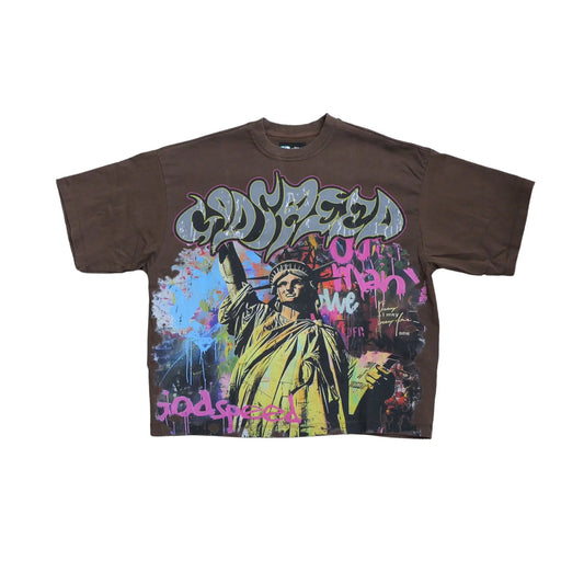 Godspeed Vandal Tee Mocha
