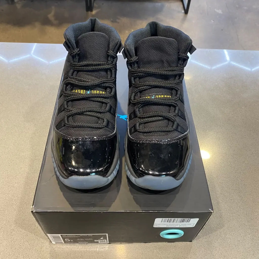 Jordan 11 Retro Gamma Blue (2025) (GS) Size 5Y 378038-047 - Pre-Owned