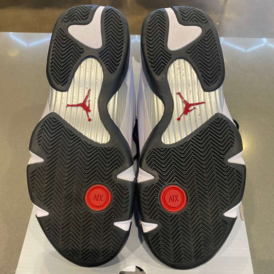 Jordan 14 Retro Black Toe (2024) Size 9 487471-160 - Pre-Owned