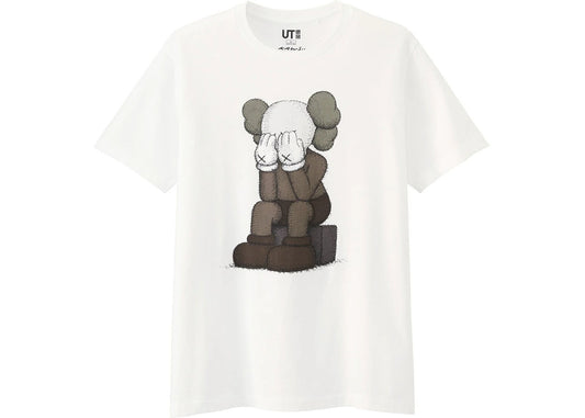 KAWS x Uniqlo Passing Through Tee White