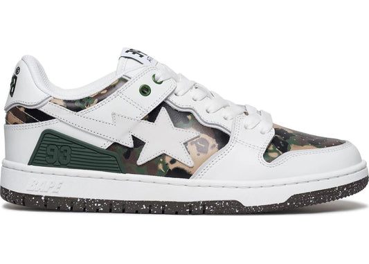 A Bathing Ape Sk8 Sta #2 White Camo