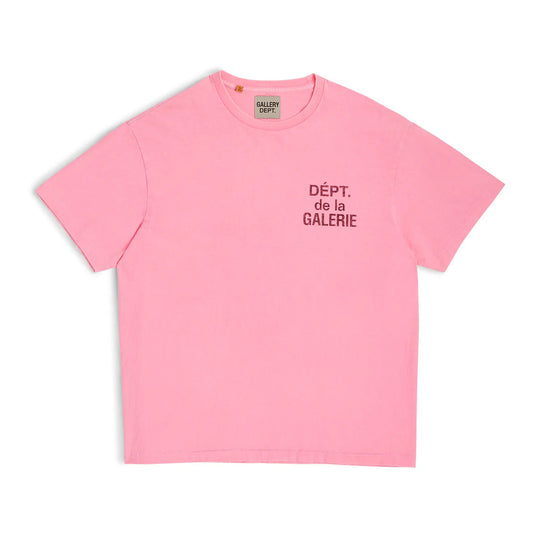 Gallery Dept. French T-shirt Flo Pink