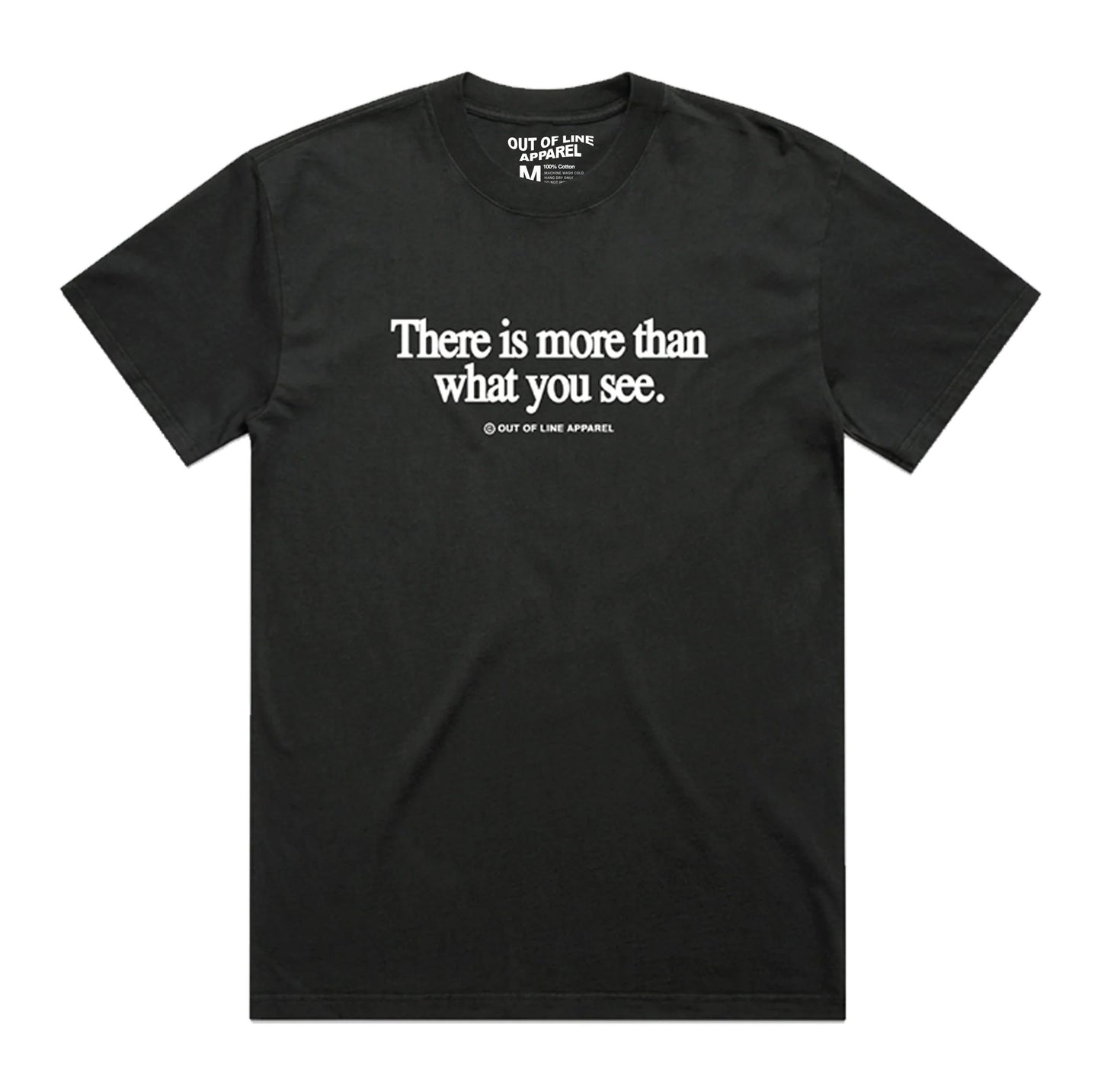 "There Is More" V2 Faded Coal Tee
