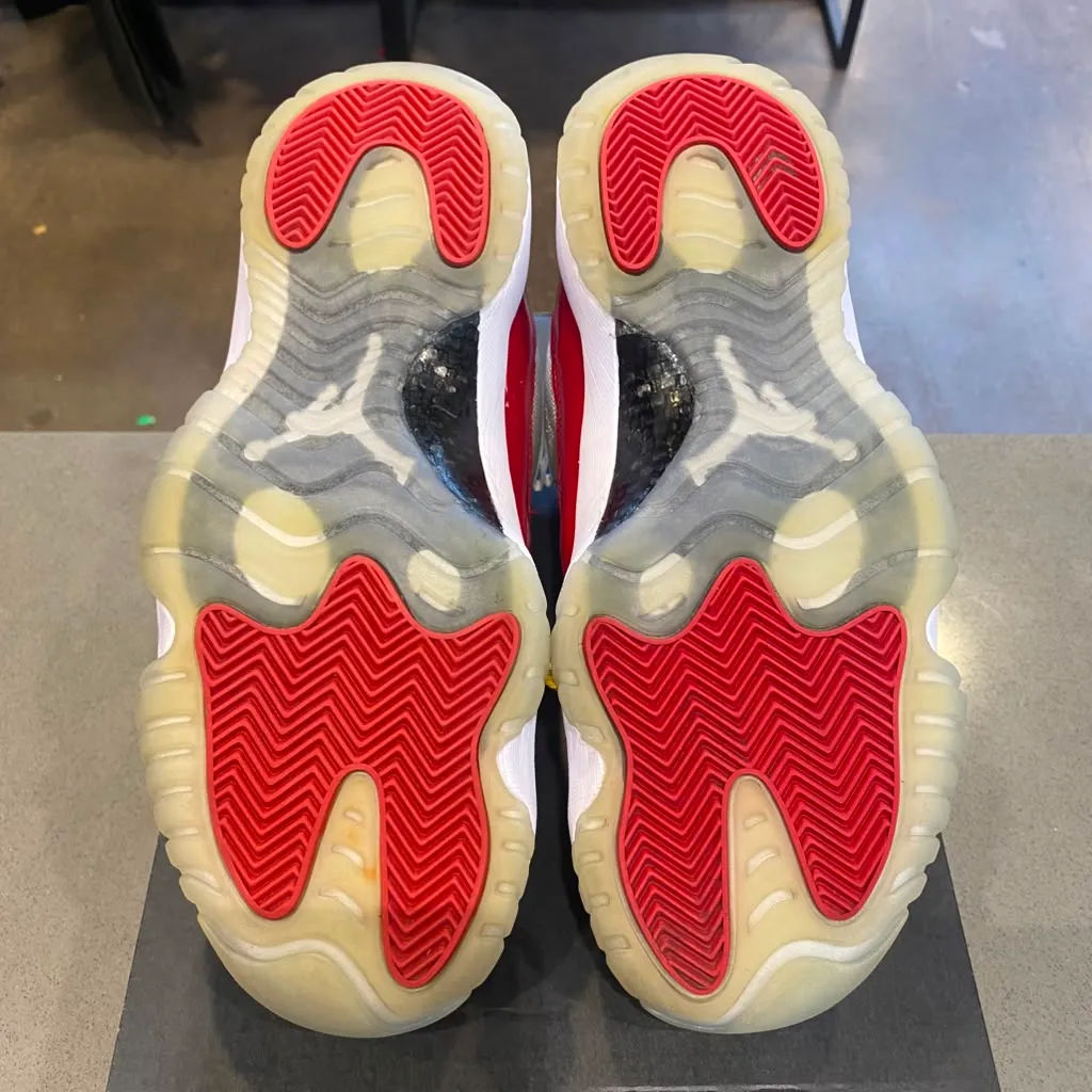 Jordan 11 Retro Low Cherry (2016) Size 9.5 528895-102 - Pre-Owned