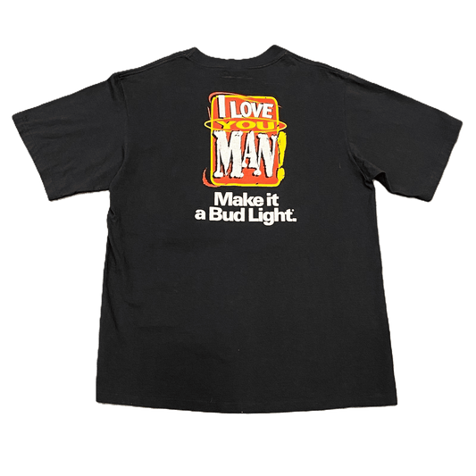 1996 I Love You Man Bud Light T Shirt - Used/Worn