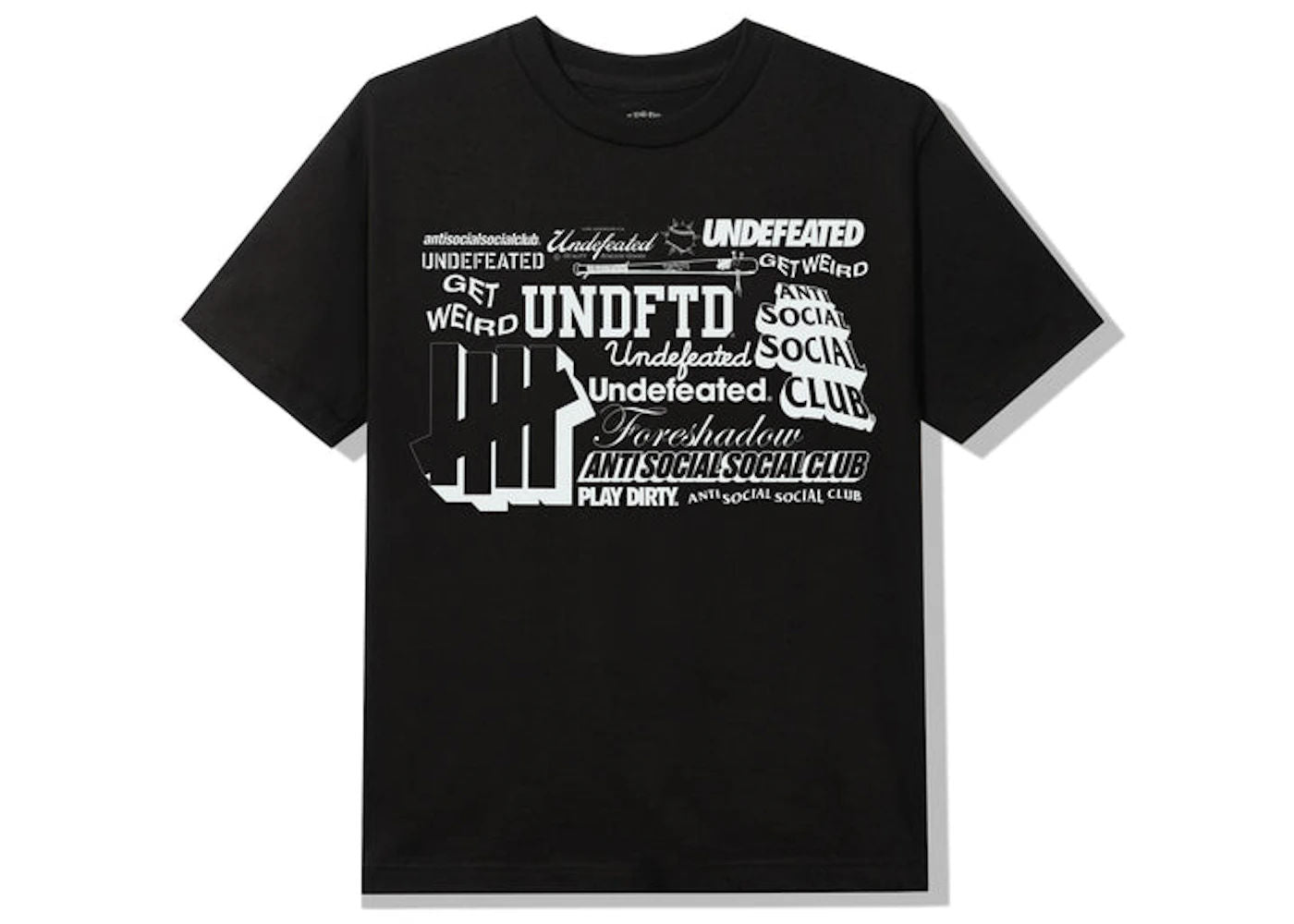 Anti Social Social Club Origin Story T-shirt Black