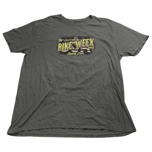 Bike Week 76th Anniversary Daytona Beach T-Shirt - Used