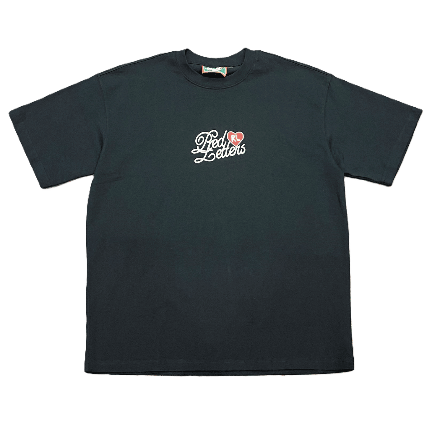 RL Cursive Tee- Black