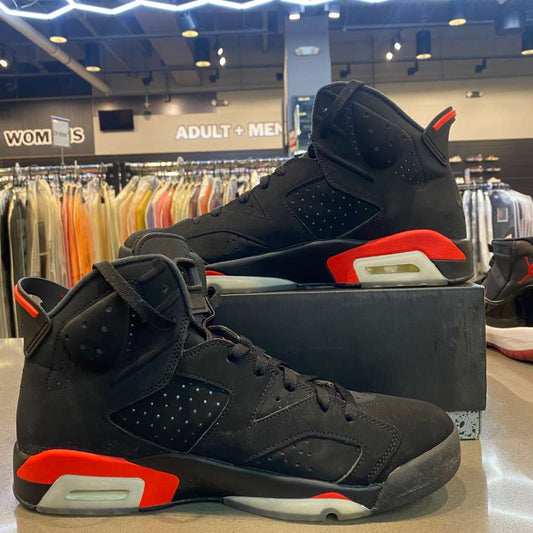 Jordan 6 Retro Black Infrared (2019) Size 12 384664-060 - Pre-Owned