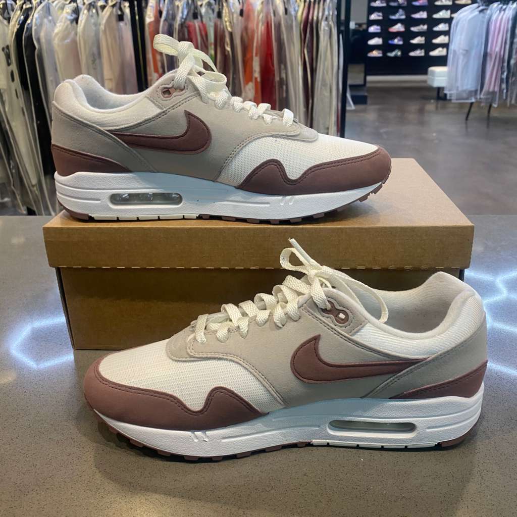 Nike Air Max 1 '87 Smokey Mauve (Women's) Size 11W DZ2628-104 - Pre-Owned (Replacement Box)