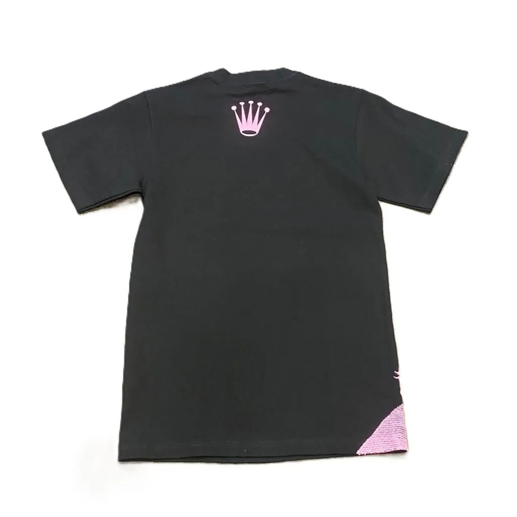 SDL Back Crown Logo Benjamin Tee Black/Pink