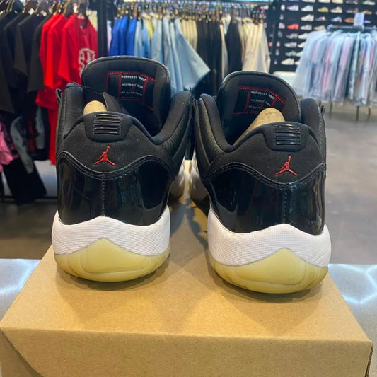 Jordan 11 Retro Low 72-10 Size 10 AV2187-001 - Pre-Owned (Replacement Box)