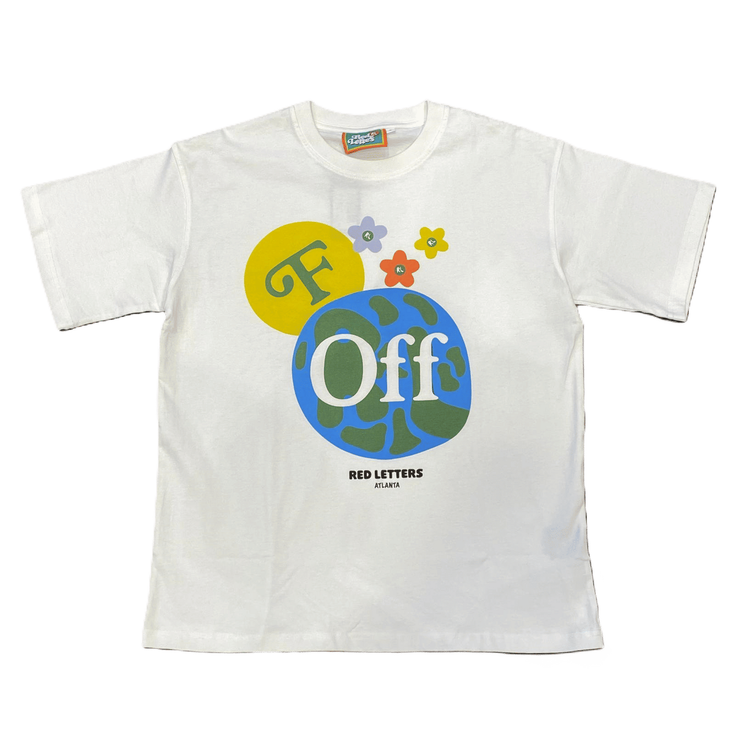F Off Space Tee White