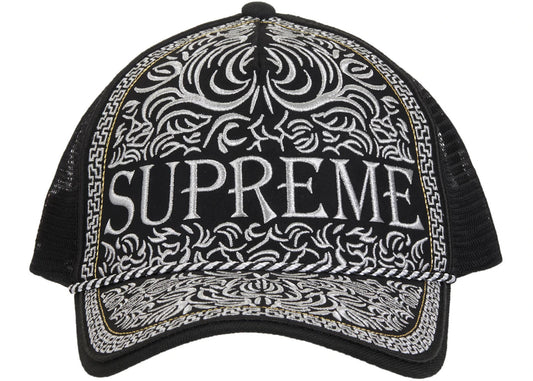 Supreme Vaquero Mesh Back 5-Panel Black