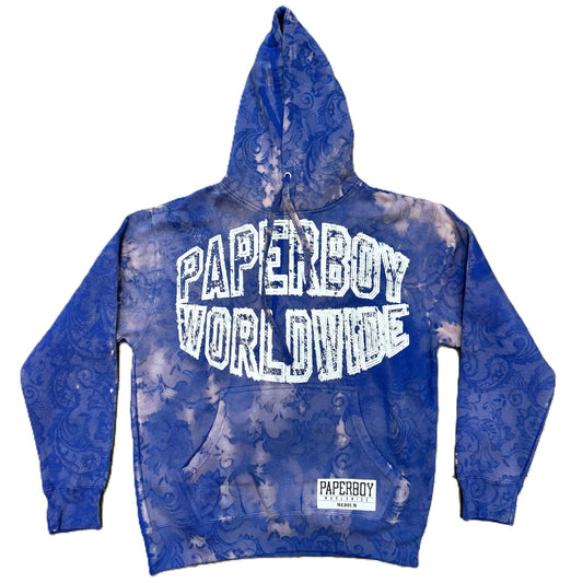 Blue Paperboy Worldwide Hoodie
