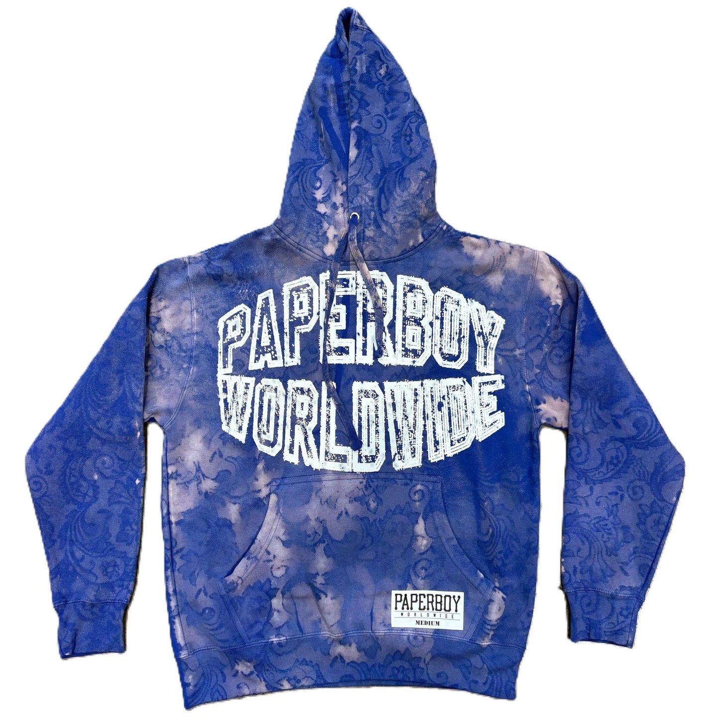 Blue Paperboy Worldwide Hoodie
