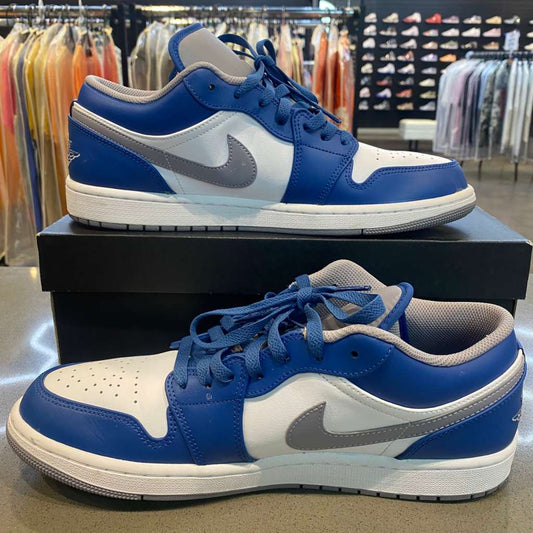 Jordan 1 Low True Blue Size 11 553558-412 - Pre-Owned