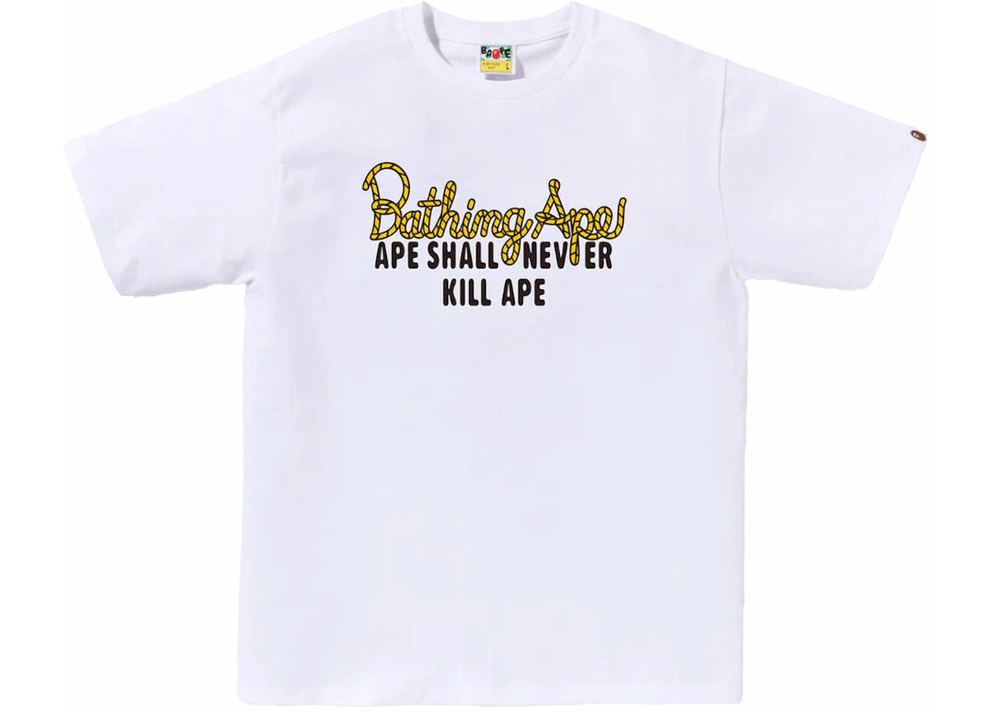 BAPE Champion Logo Tee White
