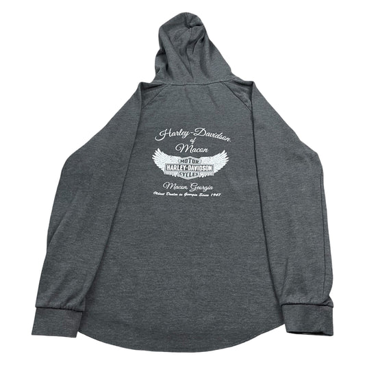Y2K Harley-Davidson Eagle Hooded Sweatshirt - Used/Worn