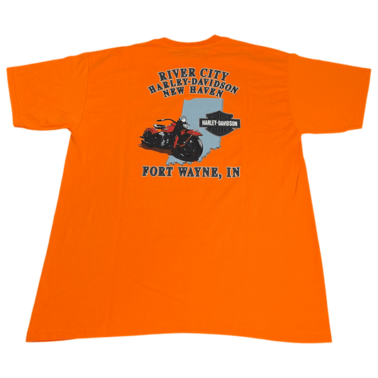 Harley-Davidson Indiana Orange T-Shirt - Used