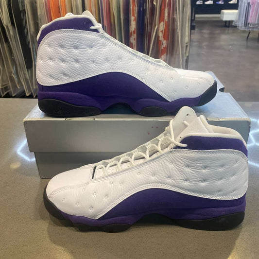 Jordan 13 Retro Lakers Size 12 414571-105 - Pre-Owned