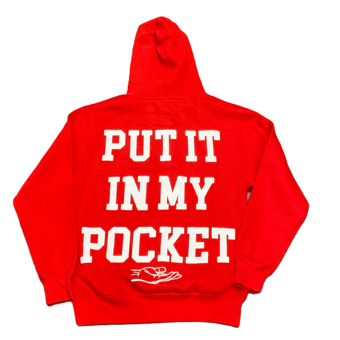 Pay "PIMP" Hoodie Red/Black