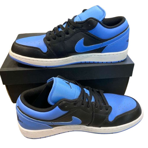 Jordan 1 Low Black University Blue - Pre-Owned