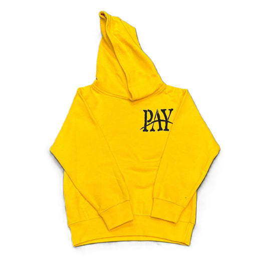 Pay Hoodie Kids Yellow