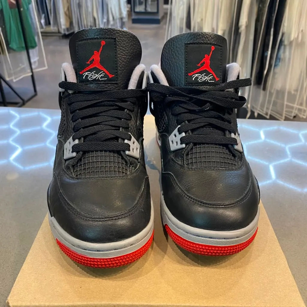 Jordan 4 Retro Bred Reimagined (GS) Size 7Y FQ8213-006 - Pre-Owned (Replacement Box)