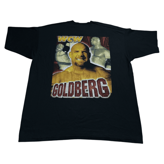 Vintage 90s Goldberg Wrestling Rap-Style T-Shirt - Used