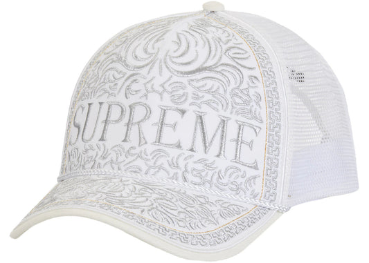 Supreme Vaquero Mesh Back 5-Panel White