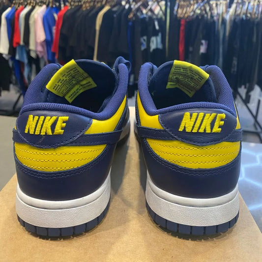 Nike Dunk Low Michigan (2021) Size 8 DD1391-700 - Pre-Owned (Replacement Box)