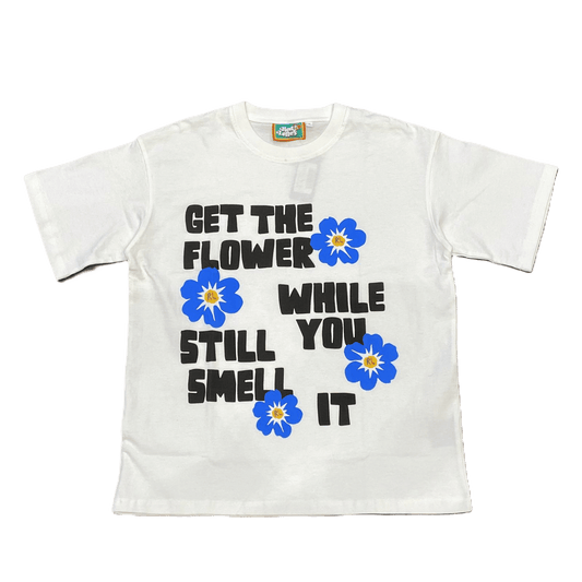 Get The Flower Tee White