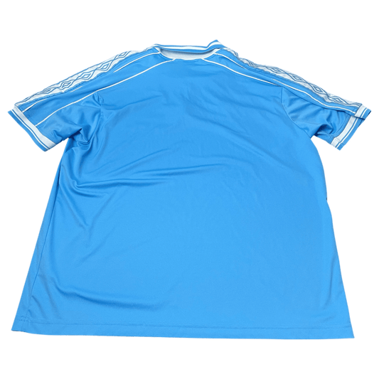 Vintage Umbro Soccer Jersey 1/4 Zip Collared Polo Shirt - Used