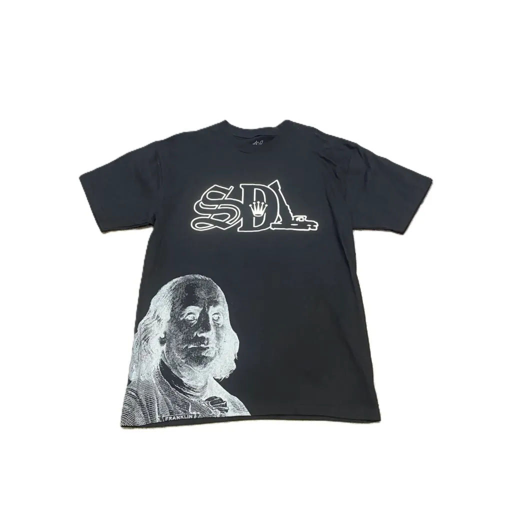 SDL G Crown Logo Benjamin Tee Black/White