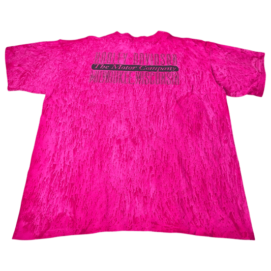 Vintage 1996 Harley-Davidson Eaglethon Acid Wash T-Shirt - Used/Worn