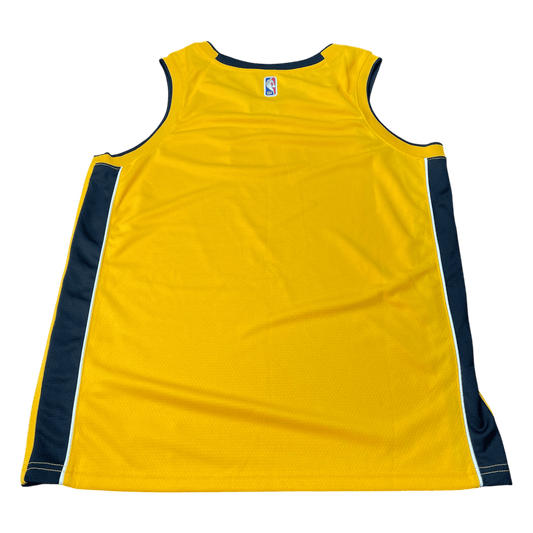 Miami Heat Nike Basketball Earned Edition Trophy Gold Jersey - Used/Worn