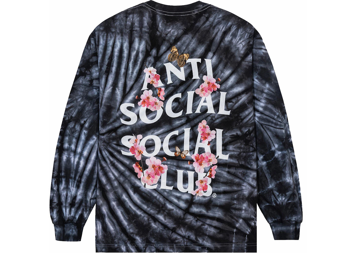 Anti Social Social Club Kkoch Wifi Tie Dye Long Sleeve Tie Dye
