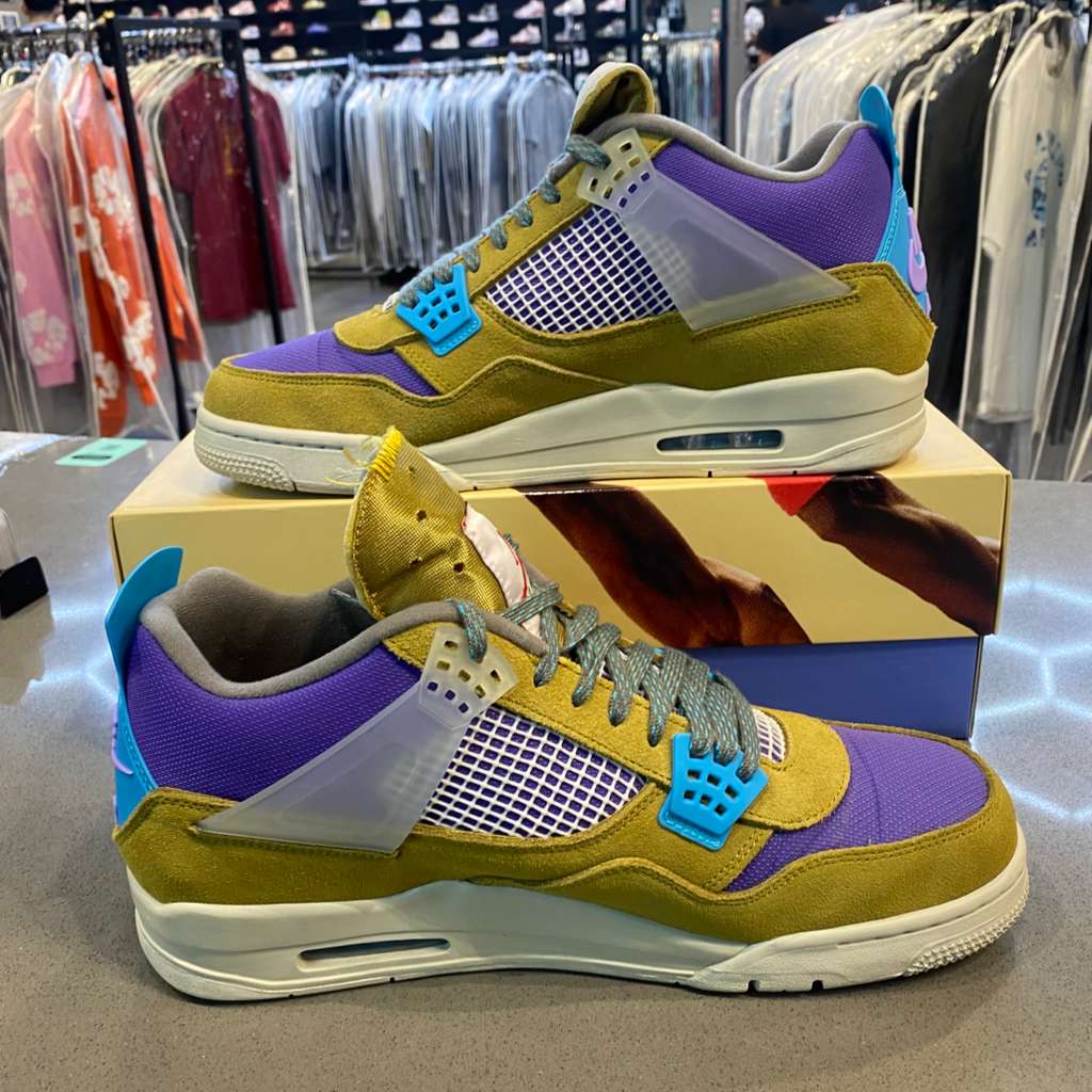 Jordan 4 Retro SP 30th Anniversary Union Desert Moss - Pre-Owned