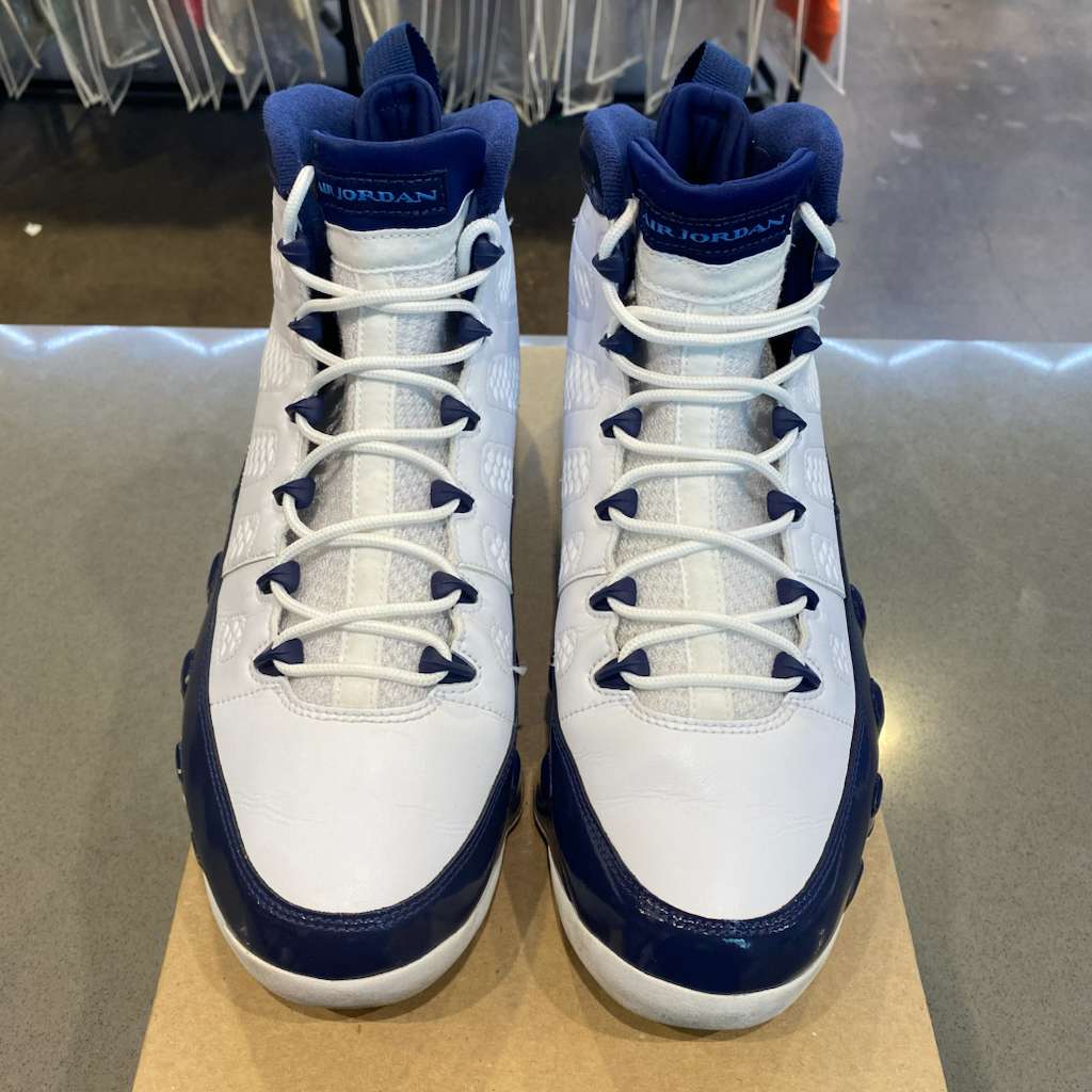 Jordan 9 Retro Pearl Blue Size 12 302370-145 - Pre-Owned (Replacement Box)