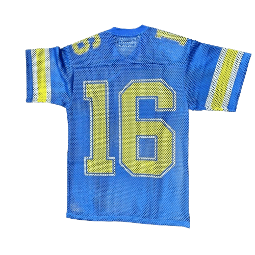 Paperboy Football Jersey Blue/Yellow