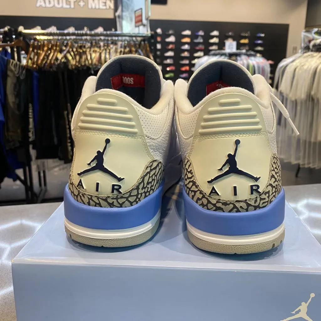 Jordan 3 Retro UNC (2020) Size 12 CT8532-104 - Pre-Owned