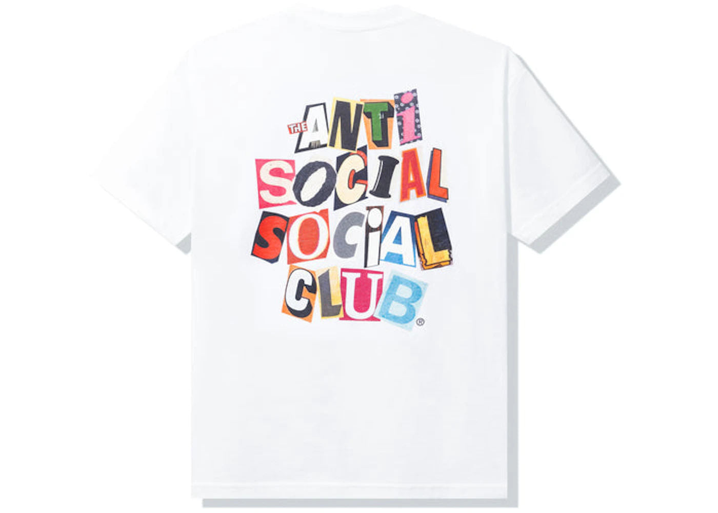 Anti Social Social Club Torn Pages Of Our Story T-shirt White