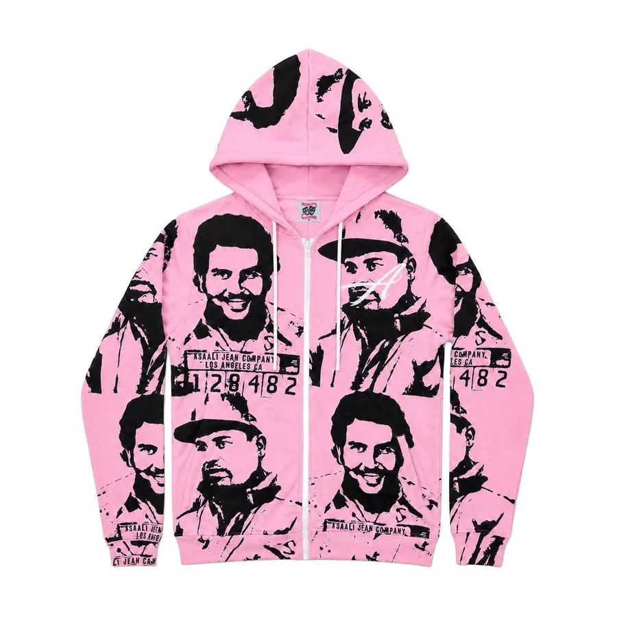 Asaali OG Cartel Hoodie Baby Pink